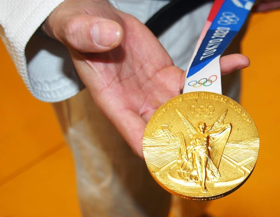 Médaille Olympique de Guillaume Chaine