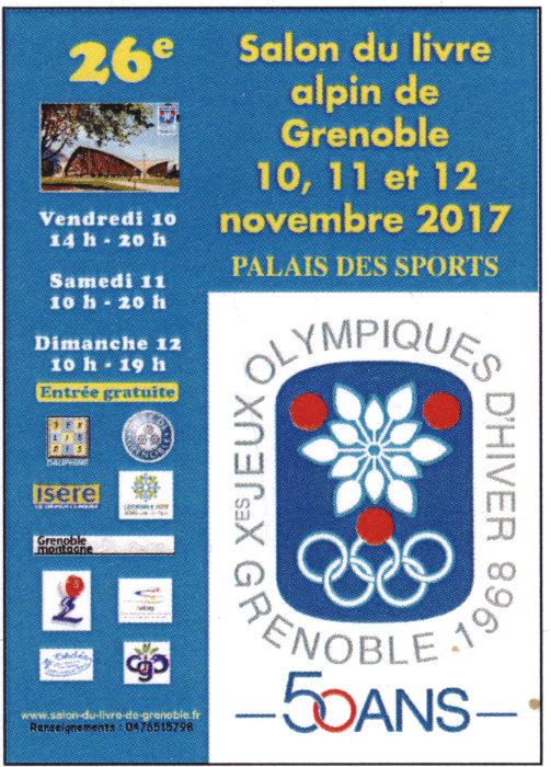 Salon du livre Alpin de Grenoble 2017